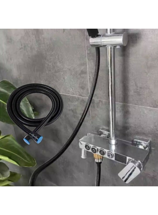 Black Steel Bidet Hose – 1.2M - Image 1